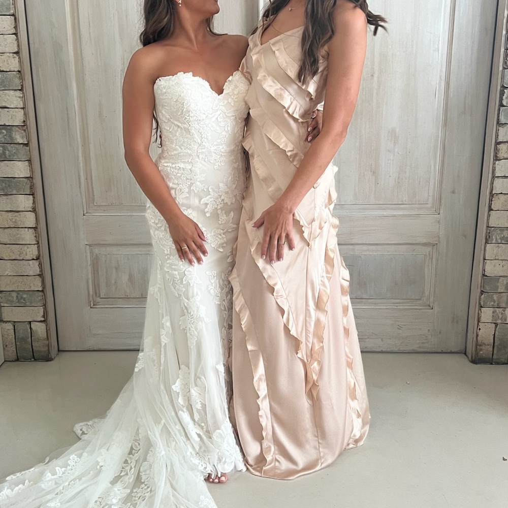 Show me your mumu romance ruffle dress